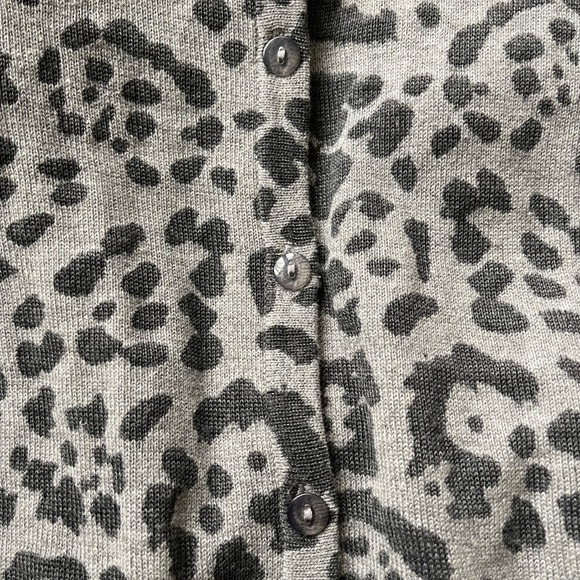 LINE Cheetah Print Cardigan - Picture 4 of 6